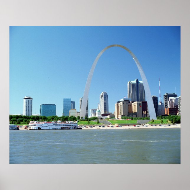 ST. LOUIS FLUSS VOR POSTER (Vorne)