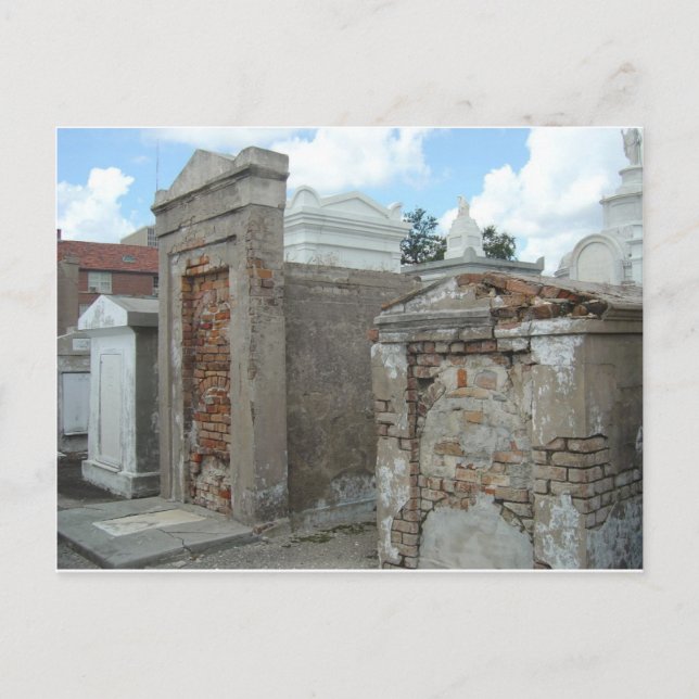 St Louis Friedhof #1 - New Orleans Postkarte (Vorderseite)