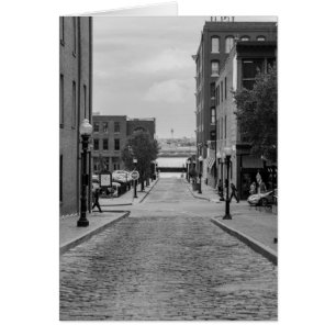 St Louis Gasse Graustufen