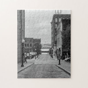 St Louis Gasse Graustufen Puzzle