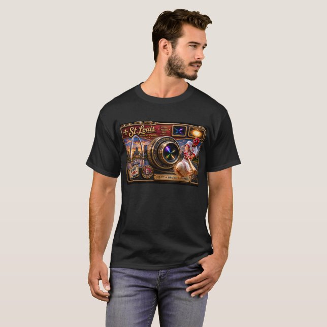 St. Louis in 3D T-Shirt (Vorne ganz)