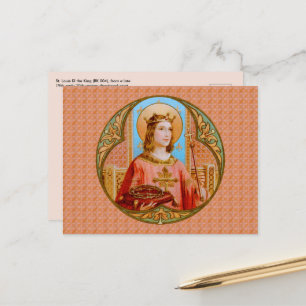 St. Louis IX der König (BK 004) Postkarte