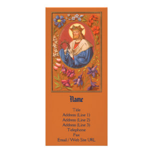 St. Louis IX der König (PM 05) Anpassbar Werbekarte