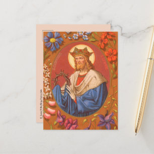 St. Louis IX der König (PM 05) Postkarte