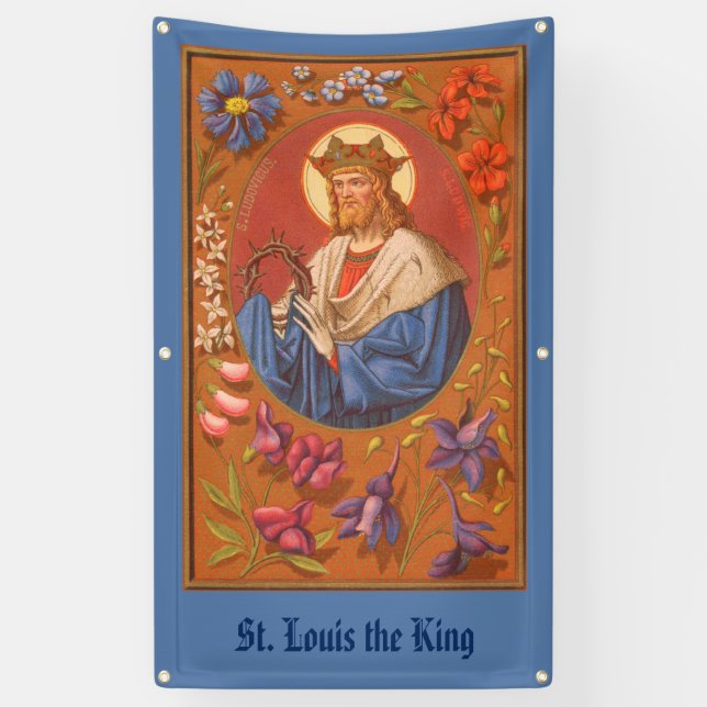 St. Louis IX König (PM 05) Banner 2 (Vertikal)