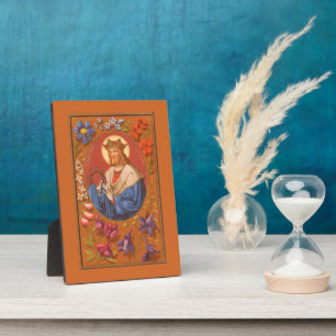 St. Louis IX (PM 05) 5"x7" Plakette 1 mit Staffele Fotoplatte