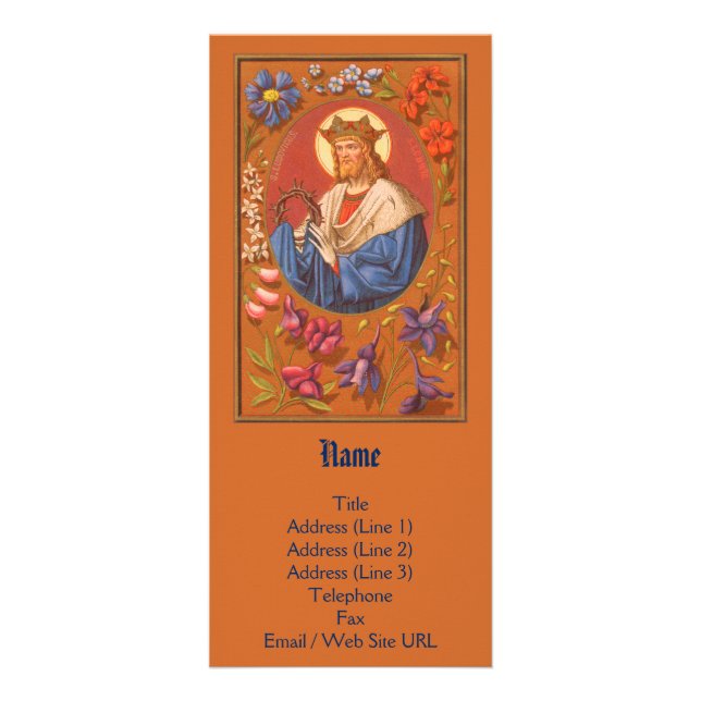 St. Louis IX the King (PM 05) individuell einstell Werbekarte (Vorne)