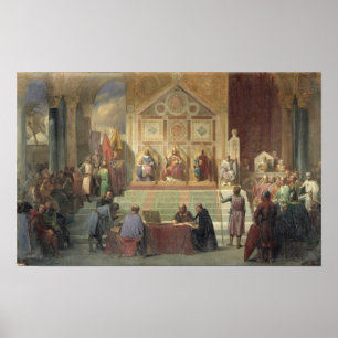 St. Louis King of France Poster