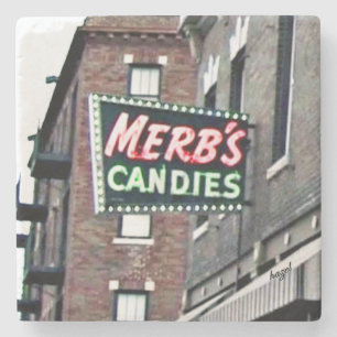 St. Louis, Merbs Candy, Saint Louis Marble Unterse Steinuntersetzer