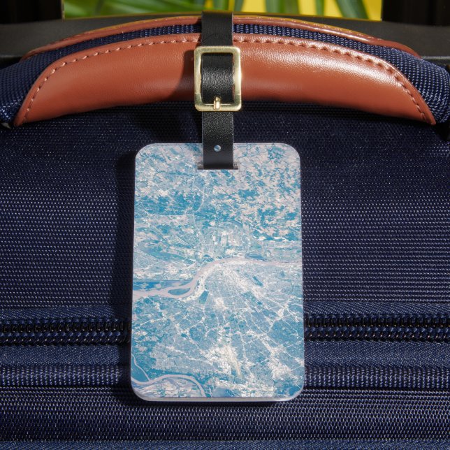 St. Louis, Missouri entlang des Mississippi River. Gepäckanhänger (Vorderseite Insitu 2)