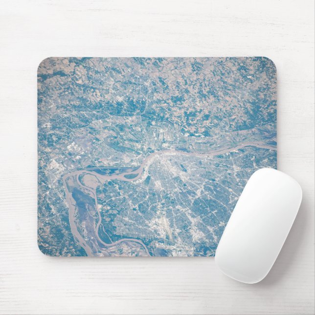 St. Louis, Missouri entlang des Mississippi River. Mousepad (Mit Mouse)