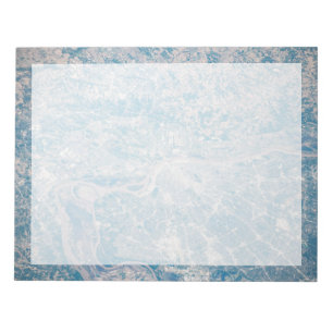 St. Louis, Missouri entlang des Mississippi River. Notizblock