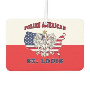 St. Louis Missouri Polnisch Autolufterfrischer