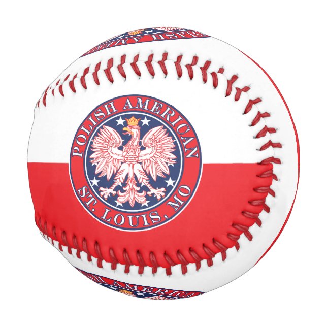 St. Louis Missouri Polnischer Adler Baseball (Vorne Rechts)