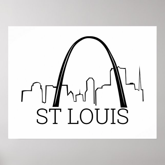 St. Louis, Missouri Poster (Vorne)