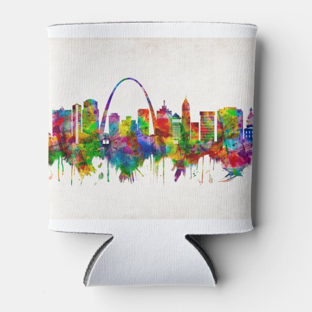 St. Louis Missouri Skyline Dosenkühler (Vorderseite)