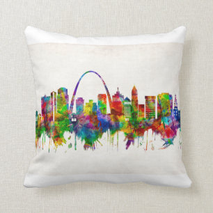 St. Louis Missouri Skyline Kissen