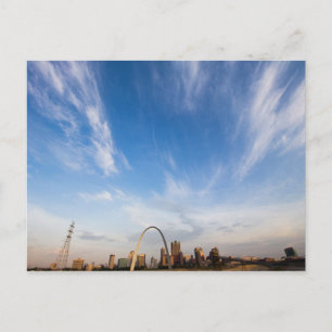 St. Louis, Missouri Skyline Postkarte