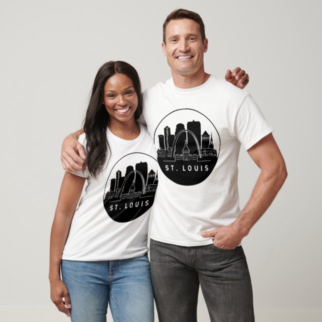St. Louis Missouri Skyline T-Shirt (Unisex)