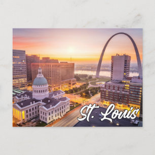 St. Louis, Missouri, Vereinigte Staaten Postkarte