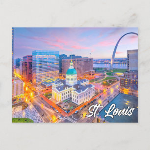 St. Louis, Missouri, Vereinigte Staaten Postkarte