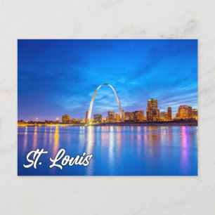 St. Louis, Missouri, Vereinigte Staaten Postkarte