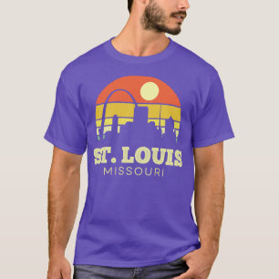 St Louis Missouri Vintag Sunset T-Shirt