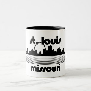 St. Louis Missouri Zweifarbige Tasse