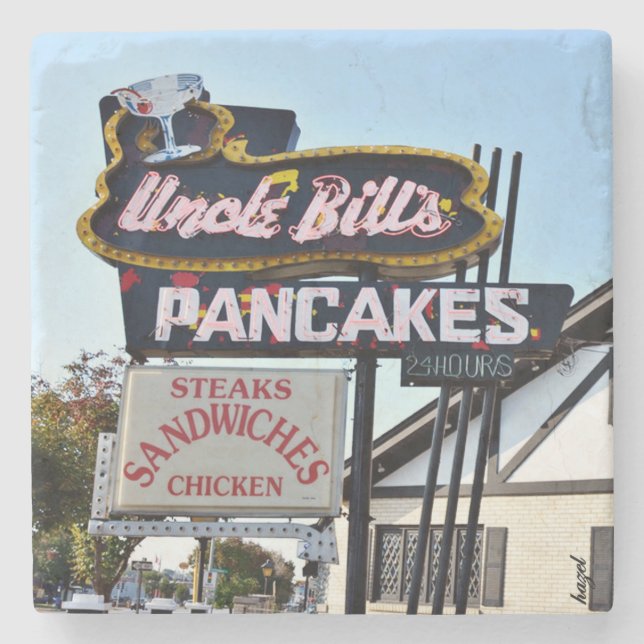 St.Louis, Onkel Bills Pancakes, Saint-Louis Unters Steinuntersetzer (Vorderseite)