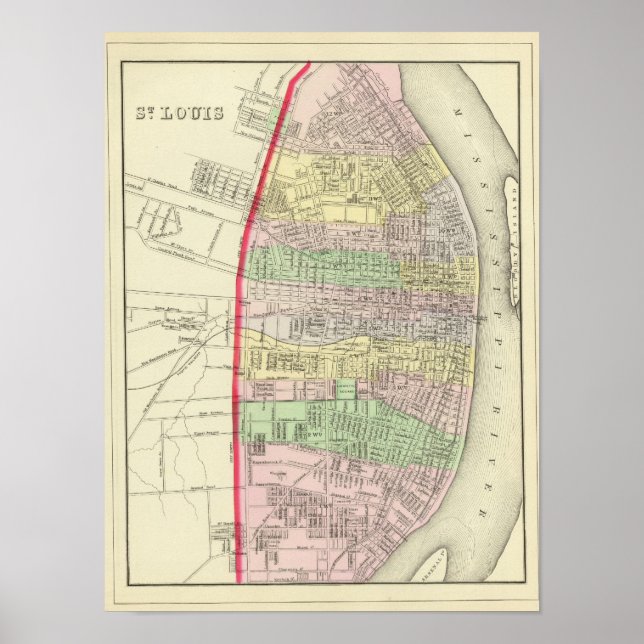 St Louis Poster (Vorne)
