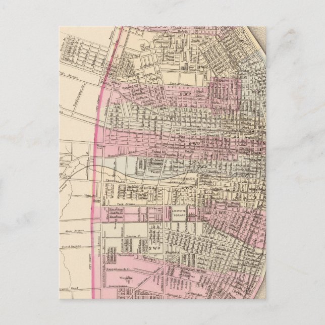 St Louis Postkarte (Vorderseite)