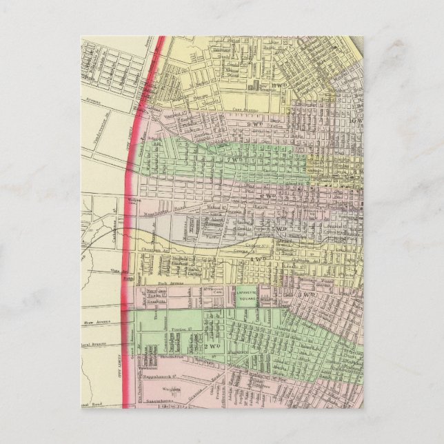 St Louis Postkarte (Vorderseite)