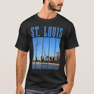 St Louis Skyline 314 Missouri Vintager Preis T-Shirt