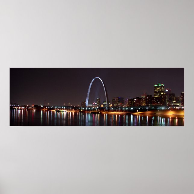 St. Louis Skyline Poster (Vorne)