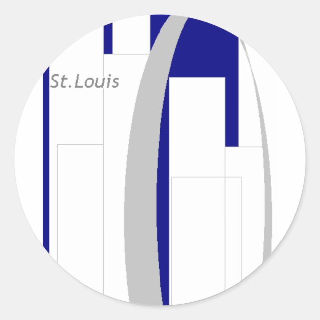 St. Louis Sticker (Vorderseite)