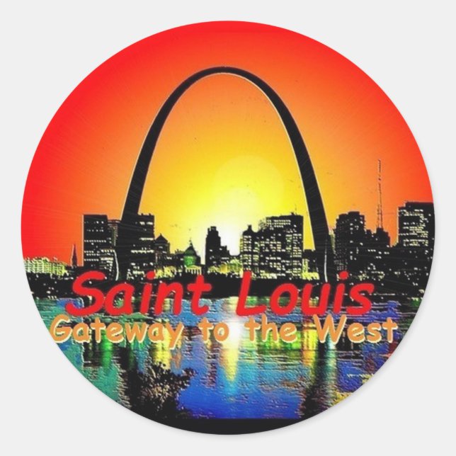 St. Louis Sticker (Vorderseite)