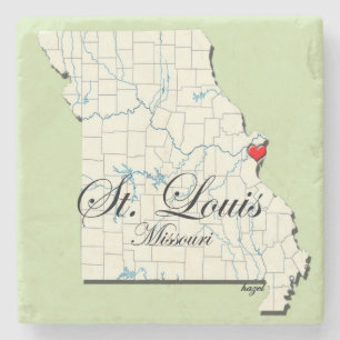 St. Louis Untersetzer, Saint Louis Untersetzer, Steinuntersetzer
