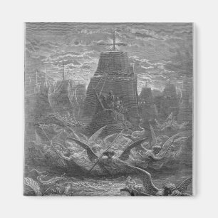 St. Louis verlassend Aigues-Mortes Magnet