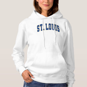 St. Louis Vintag Varsity Uni Style Hoodie