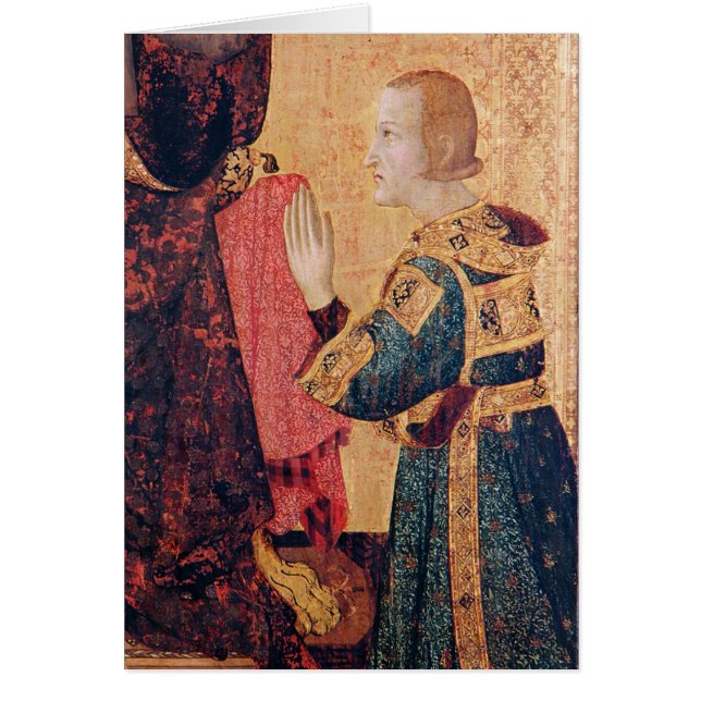 St. Louis von Toulouse seinen Bruder krönend (Vorne)