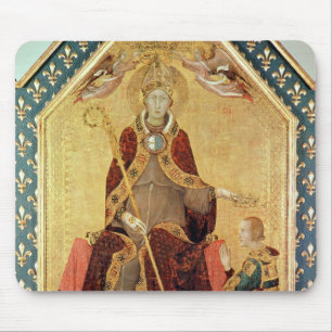 St. Louis von Toulouse seinen Bruder krönend Mousepad