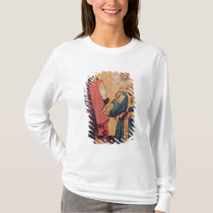 St. Louis von Toulouse seinen Bruder krönend T-Shirt