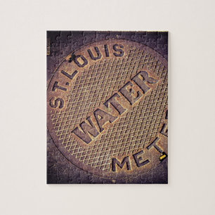 St. Louis Wasserversorgung Abdeckung - 8x10 - 110  Puzzle