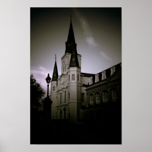 St.- Louiskathedrale Poster