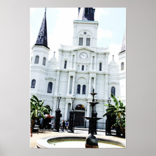 St.- Louiskathedrale Poster