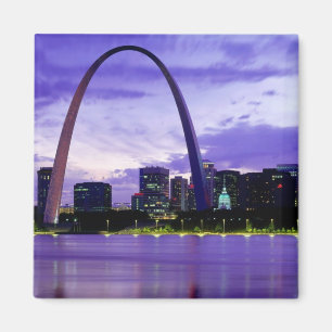 St.- LouisSkyline Magnet