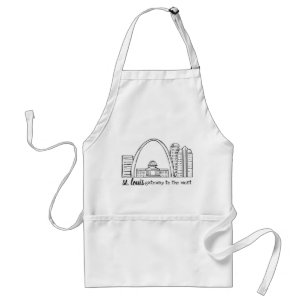 St.- LouisSkyline Schürze