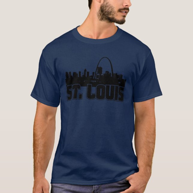 St.- LouisSkyline T-Shirt (Vorderseite)