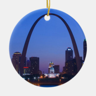 St.- Louisstadt Scape Keramik Ornament