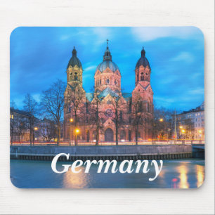 St.-Lucas-Kirche Deutschland Mousepad